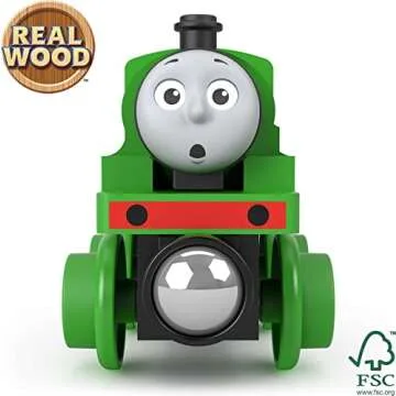 Thomas & Friends Wooden Railway Percy Push-Along Toy Train