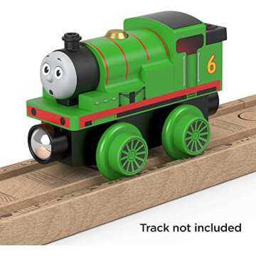 Thomas & Friends Wooden Railway Percy Push-Along Toy Train