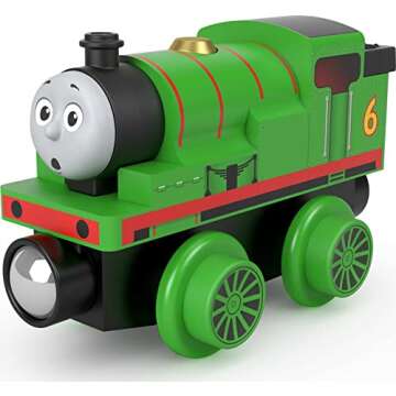 Thomas & Friends Wooden Railway Percy Push-Along Toy Train
