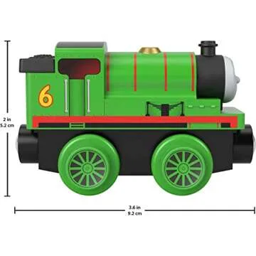 Thomas & Friends Wooden Railway Percy Push-Along Toy Train
