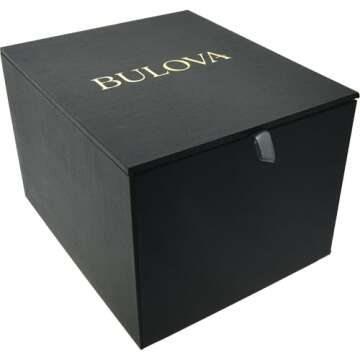 Bulova Men's Classic Two Tone Quartz Watch - Green Dial