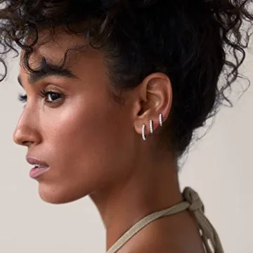 PAVOI 18K Huggie 3 Earring Pack - Timeless Style