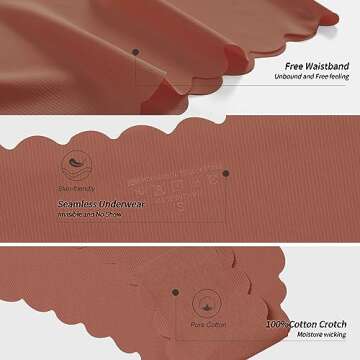 DEANGELMON Womens Seamless Bikinis Underwear Invisible No Show Panties Hipster Stretch Cheeky Multi Pack(7P4,XL-new)