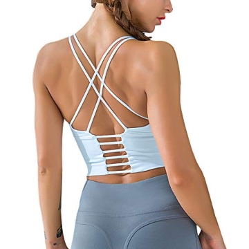 Hopgo Strappy Sports Bra for Medium Impact Excercise