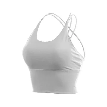 Hopgo Strappy Sports Bra for Medium Impact Excercise
