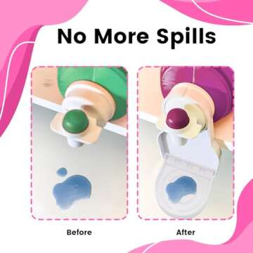 Aiptosy 2 Pack Laundry Detergent Cup Holder, Detergent Drip Catcher Laundry Dispenser for Liquid Detergent, No More Mess or Leak, Keep Washer Dryer and Laundry Floor Clean and Organize