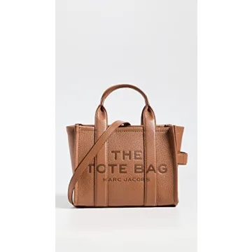 Marc Jacobs Leather Mini Tote Bag Argan Oil Stylish Accessory