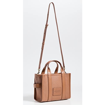 Marc Jacobs Leather Mini Tote Bag Argan Oil Stylish Accessory