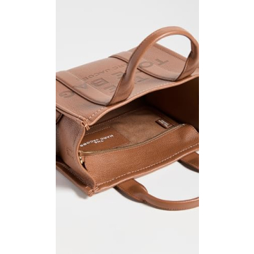 Marc Jacobs Leather Mini Tote Bag Argan Oil Stylish Accessory