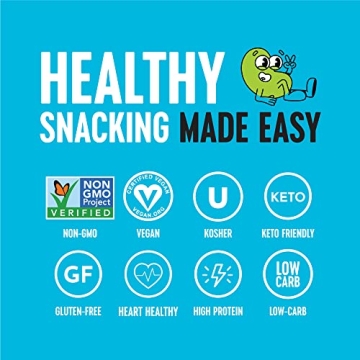 Healthy Edamame Snacks for Adults and Kids - 24 Pack