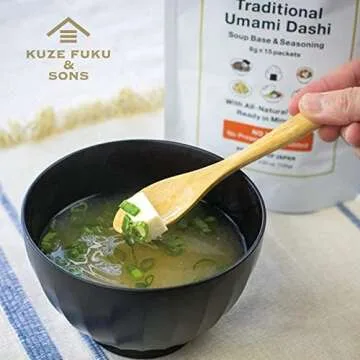 [Kuze Fuku] Traditional Umami Dashi Soup Base & Seasoning, Authentic Product of Japan, No MSG (15 packets)