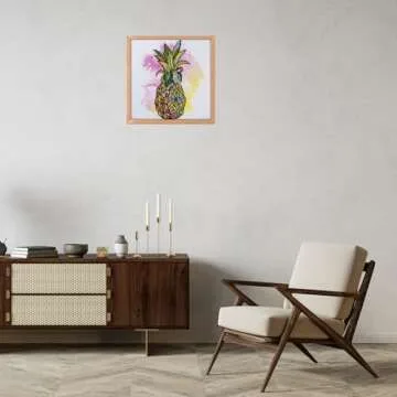 Diamond Art By Leisure Arts Pineapple, 12"X12", Intermediate Diamond Painting Kits For Adults, Art For Adults, Kit, Painting