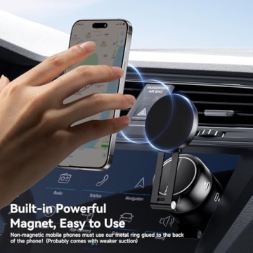 Magnetic Suction Phone Holder for iPhones