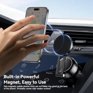 Magnetic Suction Phone Holder for iPhones