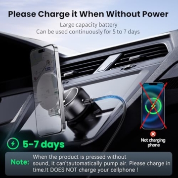 Magnetic Suction Phone Holder for iPhones