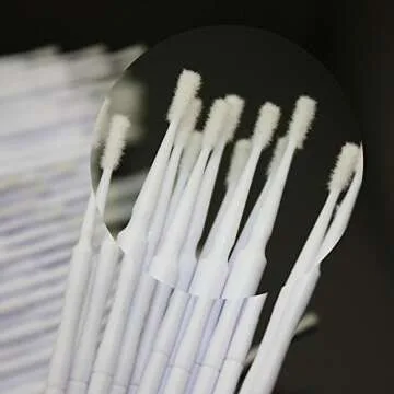 400 PCS Multipurpose Dental Disposable Micro Applicator Brush Bendable Makeup Brush 1.2/1.5/2.0/2.5 mm