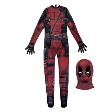 Deadpool Deluxe Zentai Costume for Ultimate Cosplay Fun