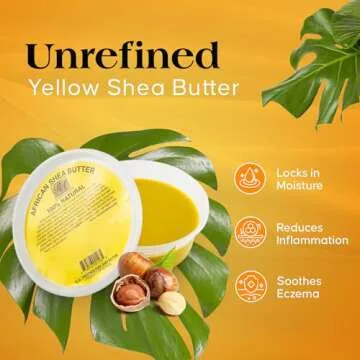 Natural Unrefined Shea Butter – Ultimate Skin & Hair Care