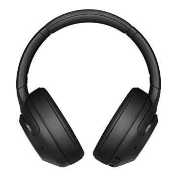 Sony WHXB900N Noise Cancelling Headphones, Wireless Bluetooth Over the Ear Headset with Mic for Phon...