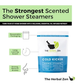 Cold Kicker Shower Steamers Aromatherapy for Relaxation