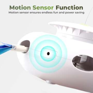 Interactive 3 in 1 Cat Butterfly Toy - USB Rechargeable