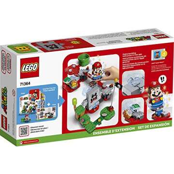 LEGO Super Mario Whomp’s Lava Trouble Expansion Set 71364 Building Kit; Toy for Kids to Enhance Th...