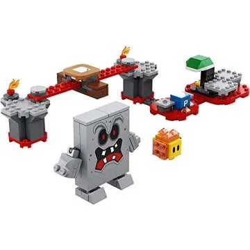 LEGO Super Mario Whomp’s Lava Trouble Expansion Set 71364 Building Kit; Toy for Kids to Enhance Their Super Mario Adventures with Mario Starter Course (71360) (133 Pieces)
