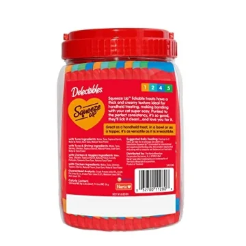 Hartz Delectables Squeeze Up Cat Treats Case of 48