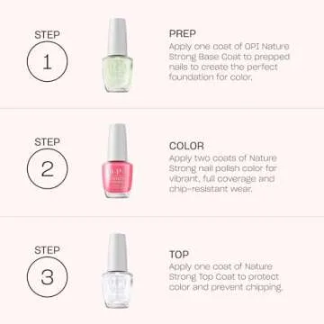 OPI Nature Strong Natural Origin Nail Polish Opaque White, Gray & Black Crème Eco-Friendly Nail Polish | Plant Based, Vegan, Cruelty Free