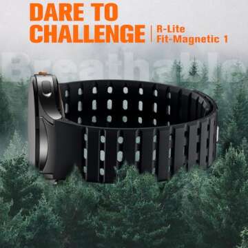 Stylish Bandletic Magnetic Silicone Band for Samsung Galaxy Watch 7 6 5 4