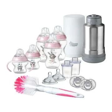 Tommee Tippee Newborn Feeding Starter Set Pink