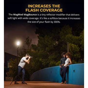 MagMod MagBounce - Bounce Modifier to Deliver The Softest Light with The Highest Output