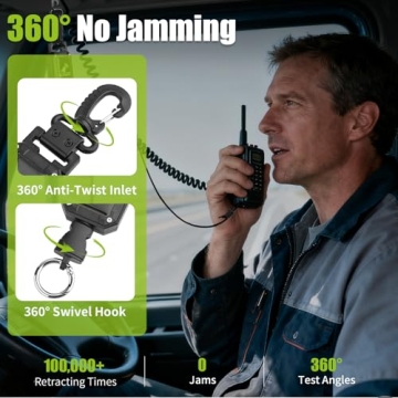 Shop Luminous CB Mic Holder - Retractable and Durable!