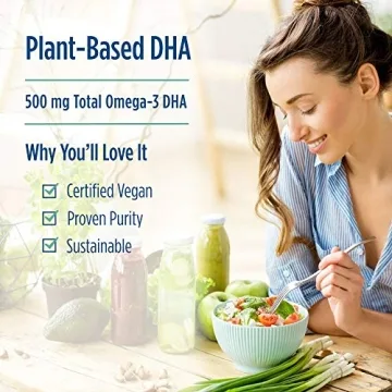 Nordic Naturals Algae DHA - Vegan Omega-3 Support Soft Gels