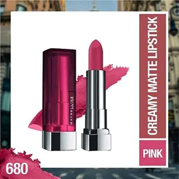 Maybelline Color Sensational Lipstick: Matte, Hydrating Lip Makeup in Vibrant Colors