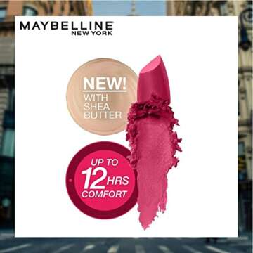 Maybelline Color Sensational Lipstick - Hydrating Matte Lip Makeup