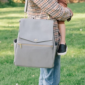 Freshly Picked Vegan Leather Diaper Bag Backpack