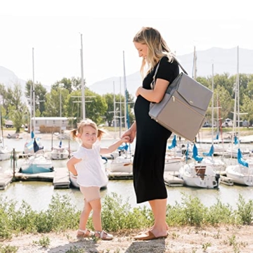 Freshly Picked Vegan Leather Diaper Bag Backpack