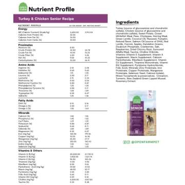 Open Farm Senior Grain-Free Dog Food - Holistic & Healthy