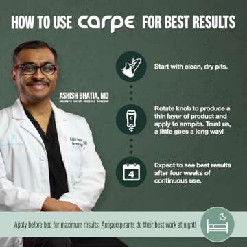 Carpe Antiperspirant & Deodorant for Hyperhidrosis