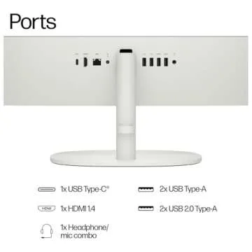 HP 22" All-in-One Desktop Computer for Home and School, Intel Quad-Core Processor (Beat i3-1110G4), FHD Display, 32GB DDR5 RAM, 640GB Storage, WiFi 6, Bluetooth, Business AIO, Windows 11 Pro, AZ-XUT