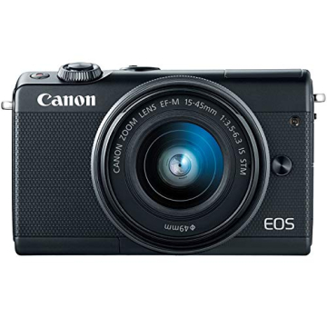 Canon EOS M100 Mirrorless Camera - 24MP, Wi-Fi, Bluetooth
