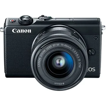 Canon EOS M100 Mirrorless Camera - 24MP, Wi-Fi, Bluetooth