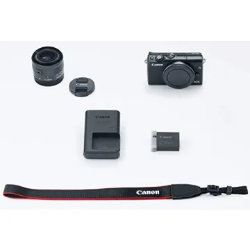 Canon EOS M100 Mirrorless Camera - 24MP, Wi-Fi, Bluetooth