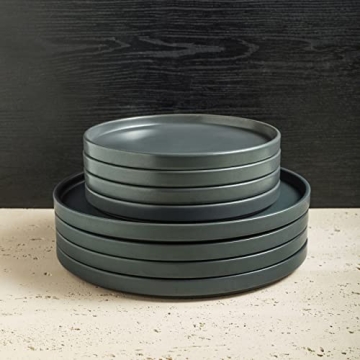 Stylish Stone Lain Coupe Dinnerware Set for 4