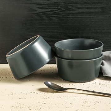 Stylish Stone Lain Coupe Dinnerware Set for 4