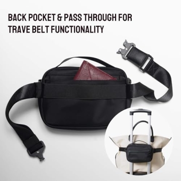 Cincha Travel Belt Bag 2-in-1 for Stylish Adventures