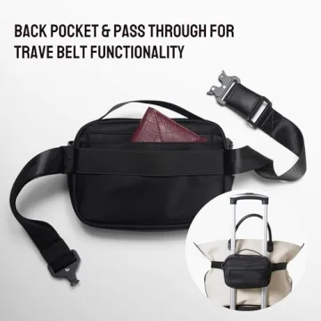 Cincha Travel Belt Bag 2-in-1 for Stylish Adventures