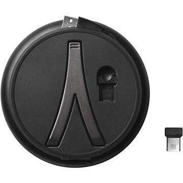 Jabra Speak 710 UC Wireless Bluetooth Speakerphone with Link 370 USB Adapter – Portable Conference Speaker for Holding Meetings Anywhere with Immersive Sound - Certified for Zoom & Google Meet