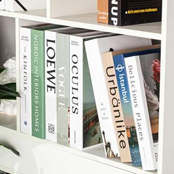 ENGYAS 9 Pcs Luxury Fake Books for Decorative Home Aesthetics